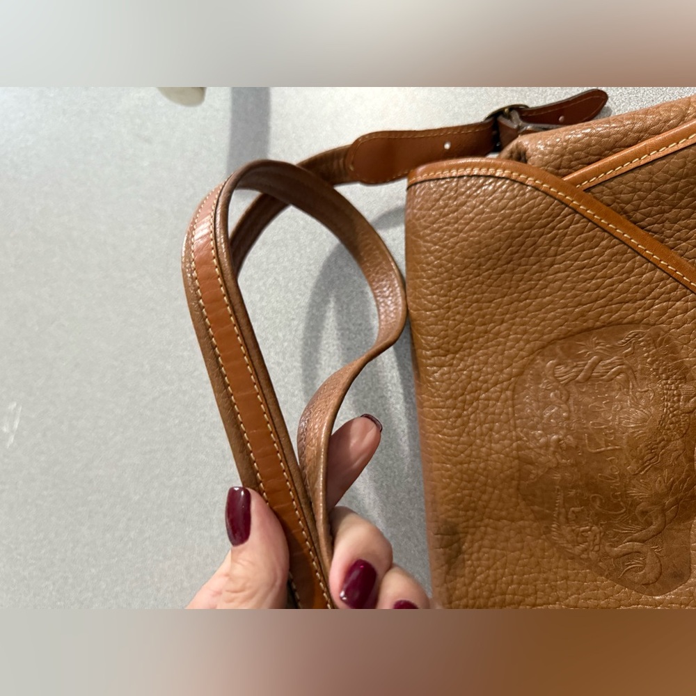 Vintage Carlos Falchi leather crossbody bag - Picture 14 of 14